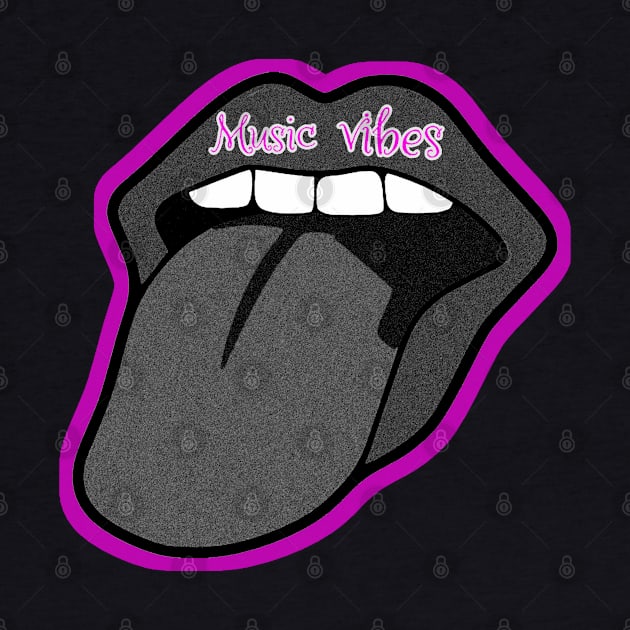 Music vibes design by Dead but Adorable by Nonsense and Relish